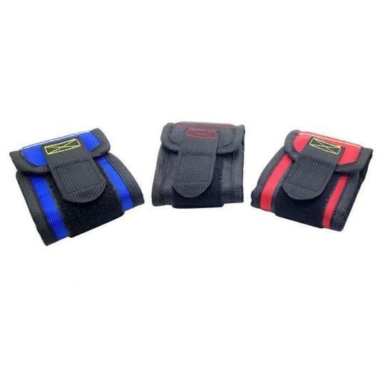 Strong magnetic wrist strap practical magnet holding scissors tool screw accessories pickup 1680D magnetic wrist strap