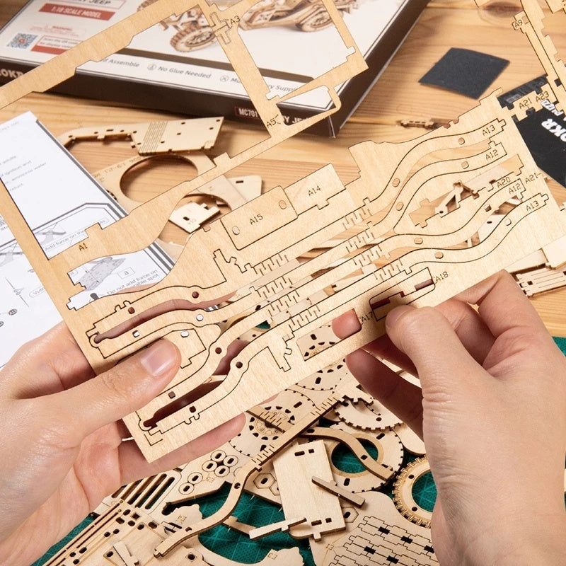 Krispfy.com 3D Wooden Puzzle Model Toys MC701