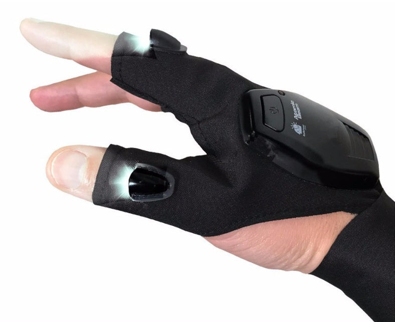 Night Fishing Outdoor Fishing Lighting Repair Equipment With Dry Battery Gloves