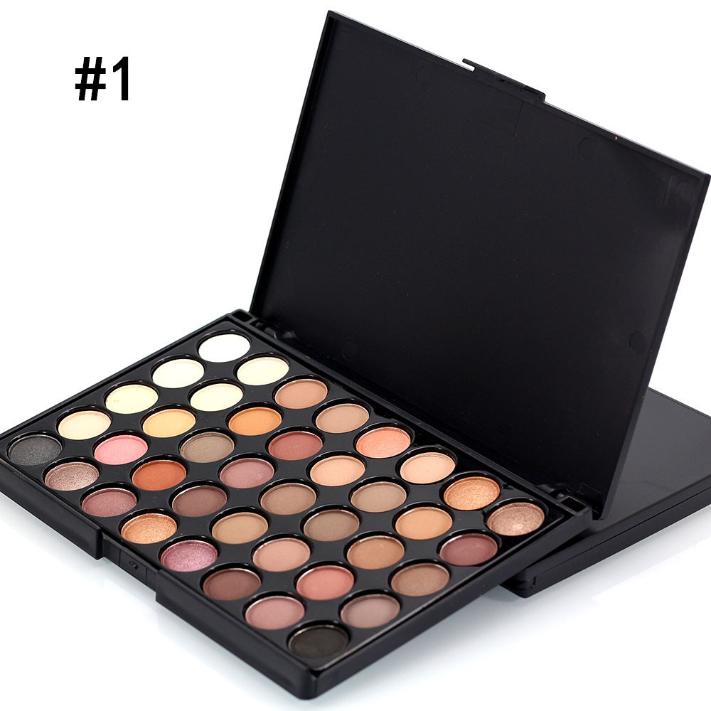 40 Colors Makeup Glitter Palette Waterproof - Krispfy.com