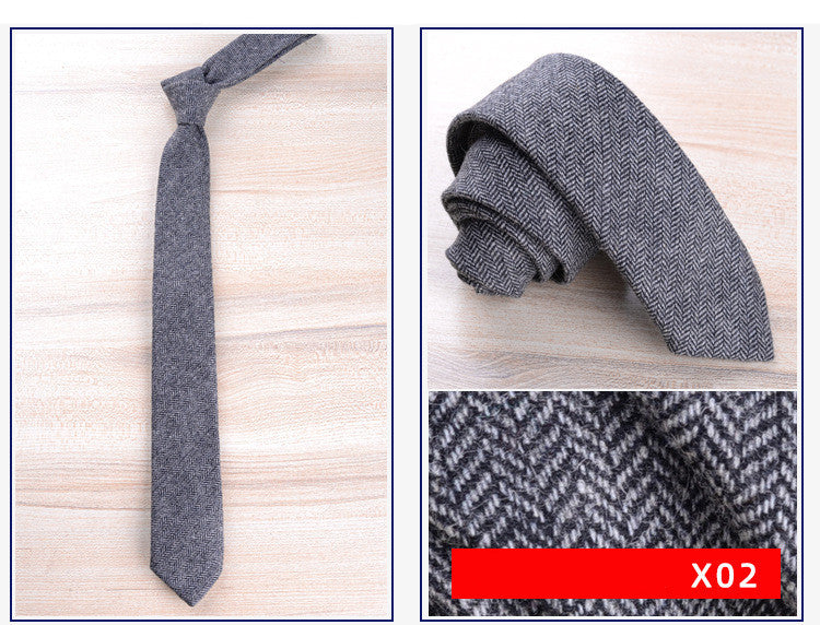 Krispfy.com Wool Tie Men Formal Wear England Collection