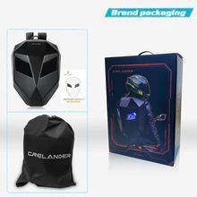 Krispfy Orignals - LED Backpack Screen Rider Motorcycle Locomotive Dazzlingly Cool Travel Screen I Luminous Eyes
