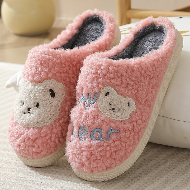 Krispfy Orignals USA - Bear Slippers I Winter Warm House Shoes For Women