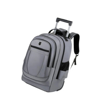 Krispfy Orignals - Trolley Backpack Ultra-light Trolley Bag Large Capacity Single-directional Wheel