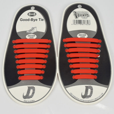 Krispfy Orignals USA - 16pcs  Silicone Shoelaces I Elastic Shoe Laces