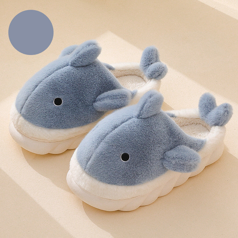 Krispfy Orignals USA - Shark Women Slippers I Soft Sole Furry Shoes