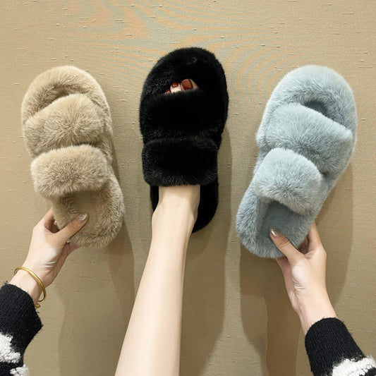 Krispfy Orignals USA - Fuzzy Slippers - Miami Edition