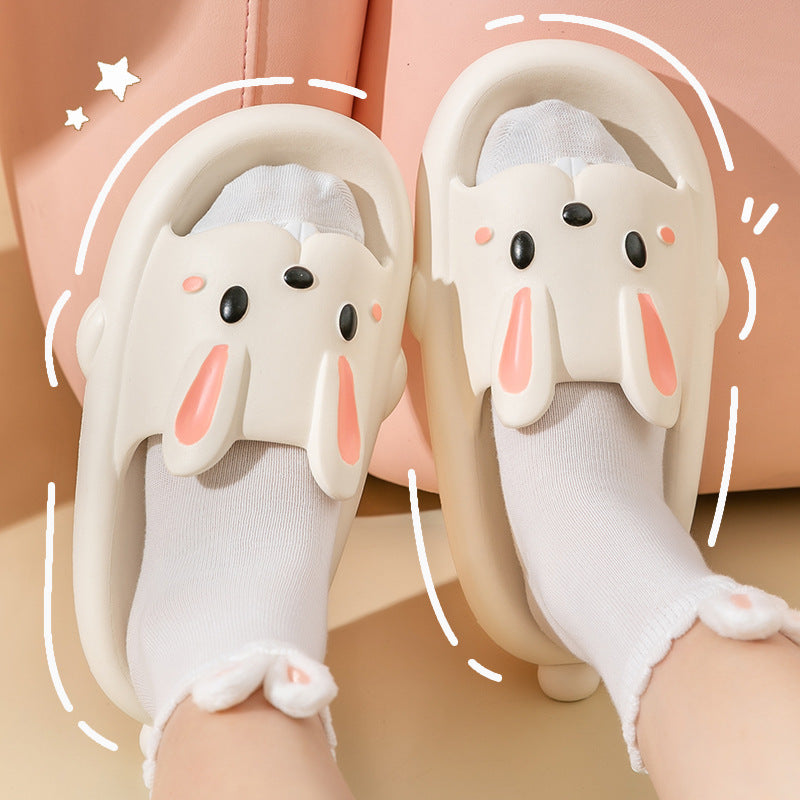 Krispfy Orignals USA - Cute Rabbit Slippers For Kids Women I Bathroom Slippers - Tucson Edition