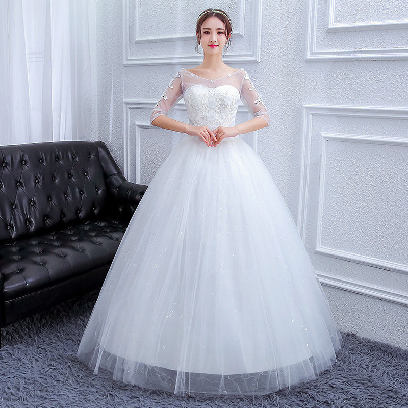 Krispfy.com New Bride Wedding Dress