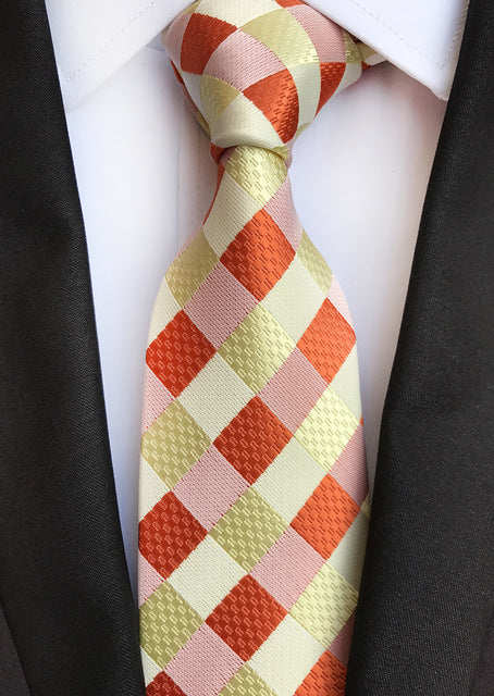 Men's Tie, Scarf And Cuffs Three Piece Set