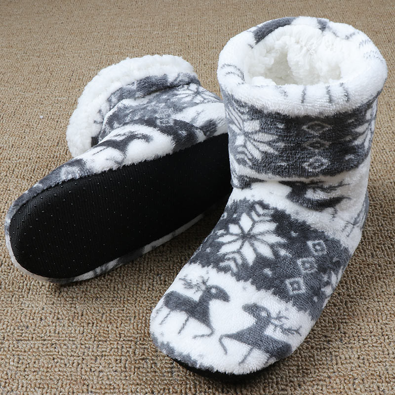 Krispfy Orignals USA - Christmas Indoor Warm Fur Shoes