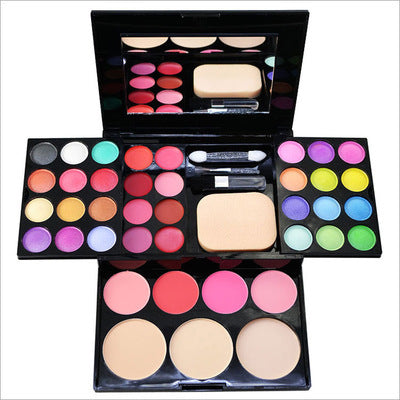 Krispfy Cosmetics Makeup Set For Women Full Kit All In One Makeup Gift Set Eyeshadow Eye Shadow Palette Face Natural Matte Blush Bronzer Concealer