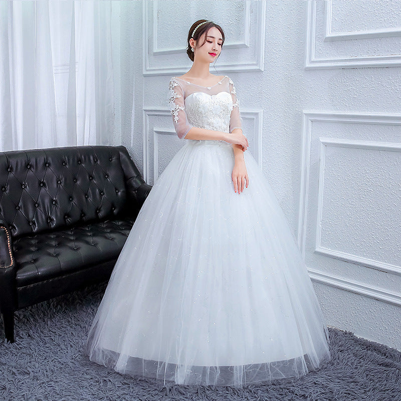 Krispfy.com New Bride Wedding Dress