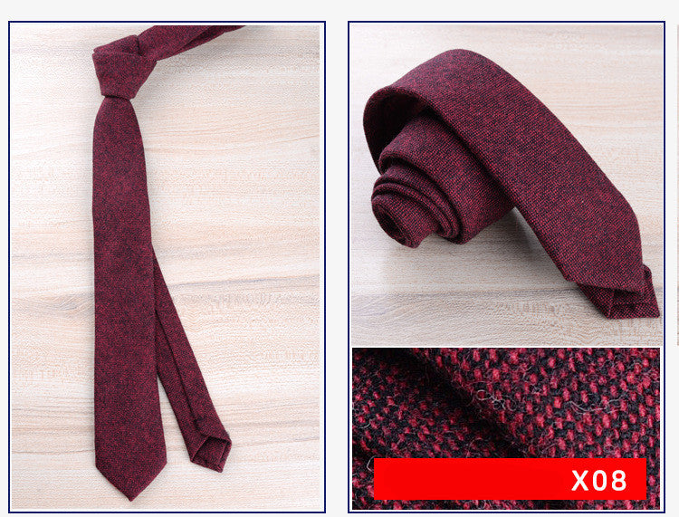 Krispfy.com Wool Tie Men Formal Wear England Collection