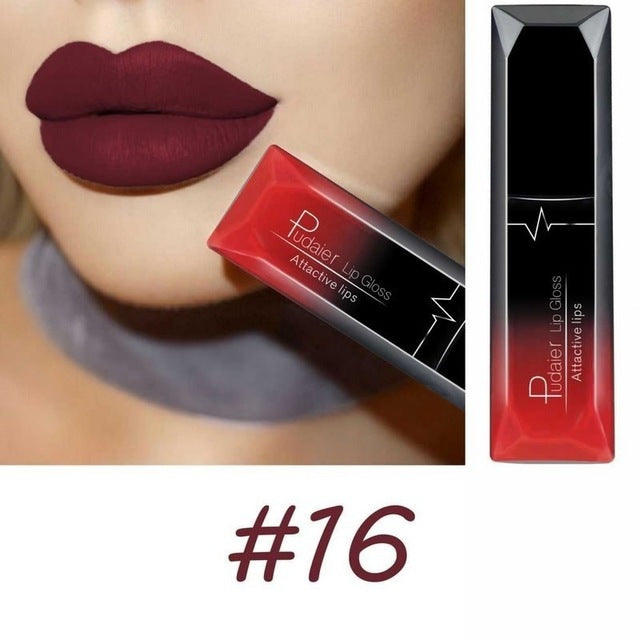 Makeup matte matte lip gloss lipstick- Krispfy.com