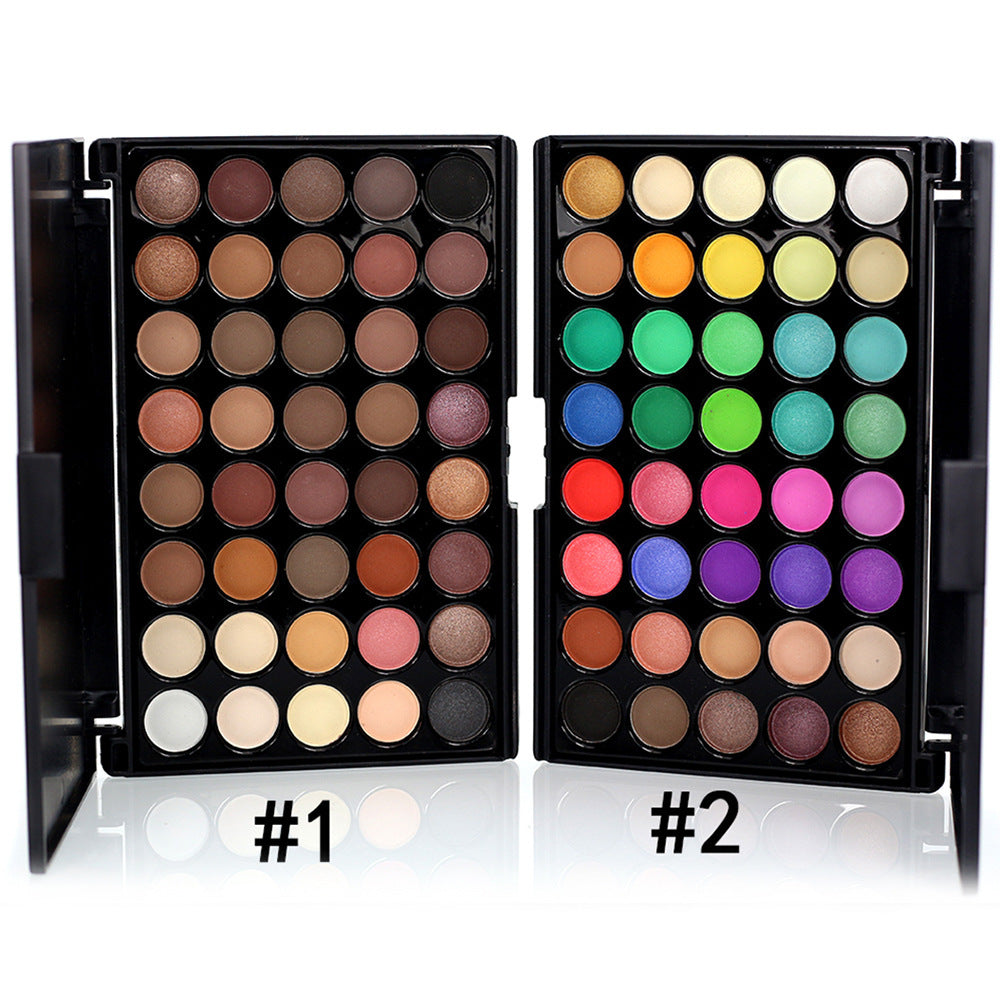 40 Colors Makeup Glitter Palette Waterproof - Krispfy.com