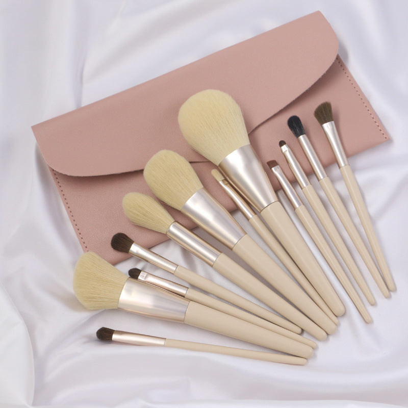 Krispfy Cosmetics Set Of 12 Makeup Brushes
