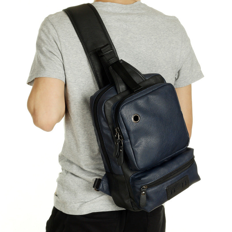 Krispfy Orignals - Leather Backpack Bag I Korean Men Trend Bag