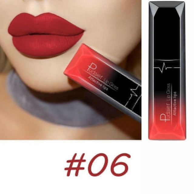 Makeup matte matte lip gloss lipstick- Krispfy.com