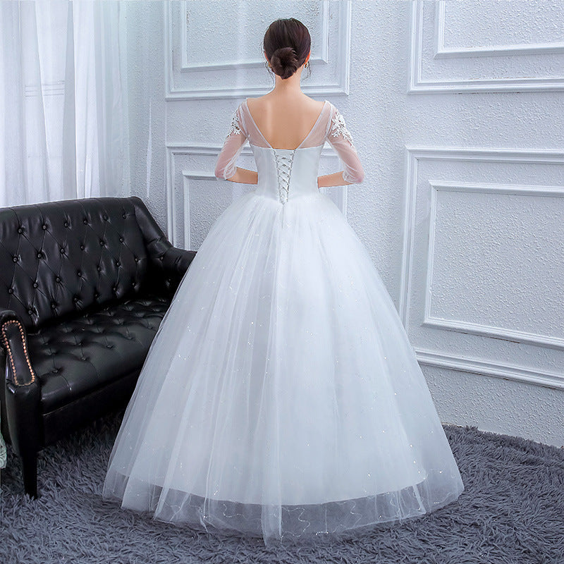 Krispfy.com New Bride Wedding Dress