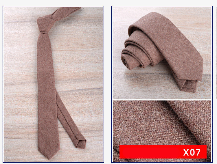 Krispfy.com Wool Tie Men Formal Wear England Collection