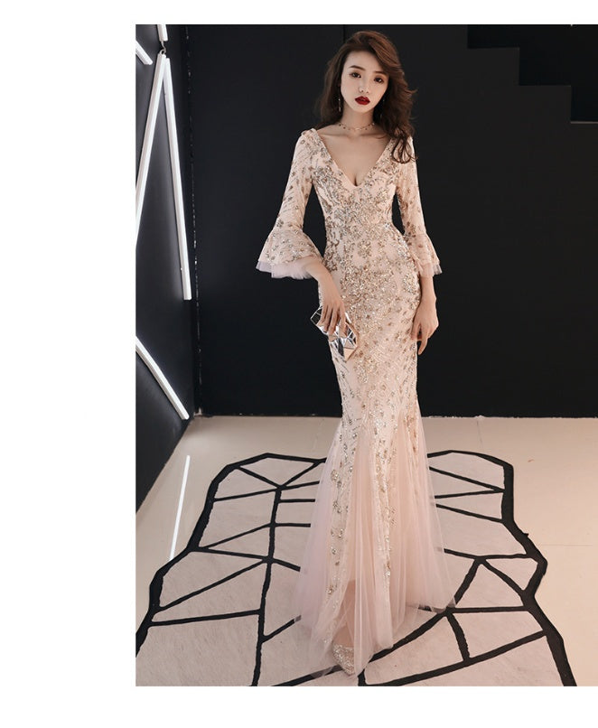 Krispfy.com Banquet Evening Dress I Princess Slim Dress