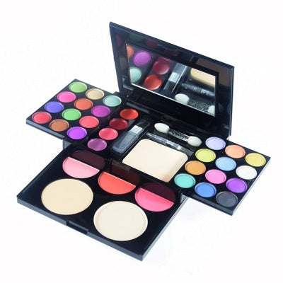 Krispfy Cosmetics 33 color eye shadow make-up suit combination easy to make up makeup cosmetics suit