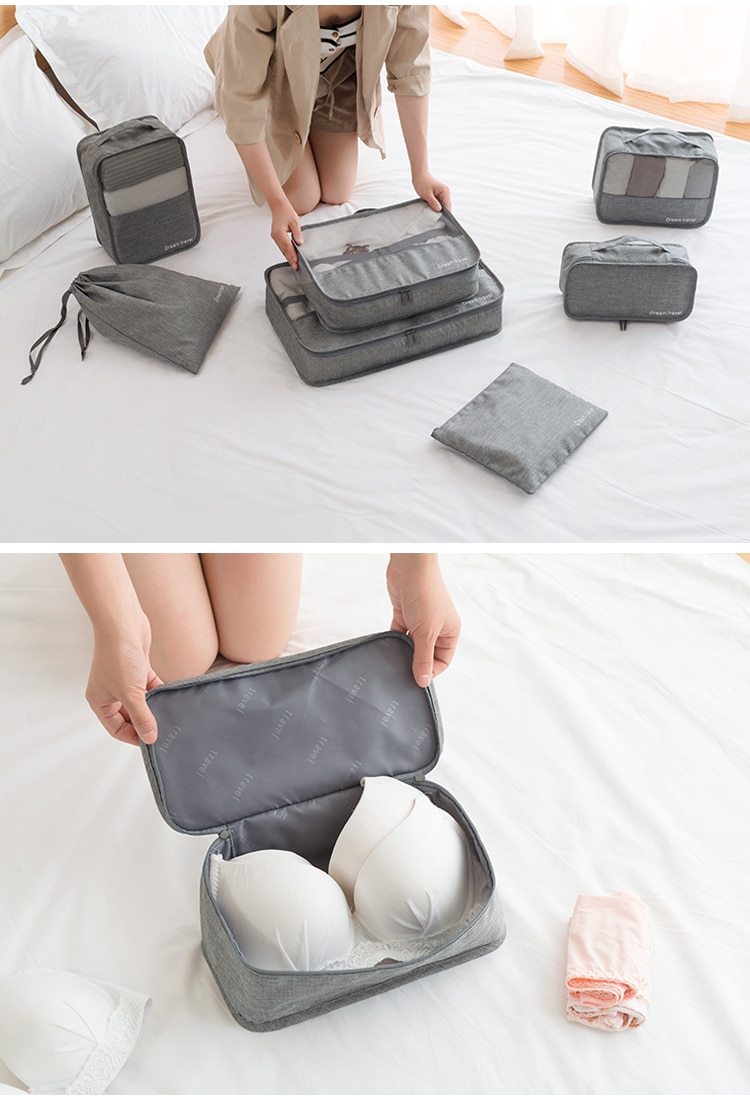 Krispfy Orignals - Waterproof Travel Bag Set of 7