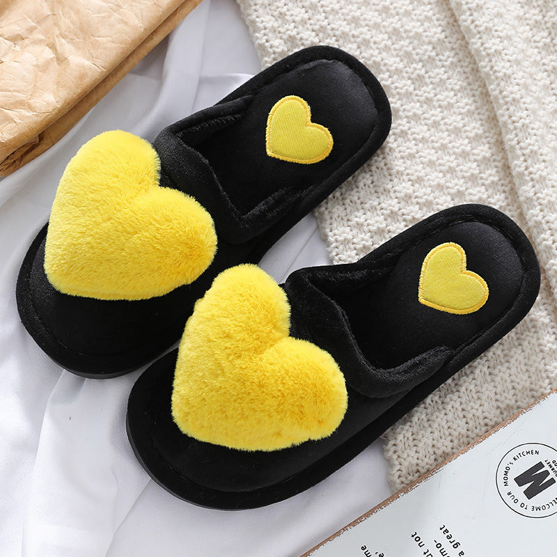 Krispfy Orignals USA - Cute Love Slipper I Warm Fluffy Shoes I Home Slippers For Valentine's Day