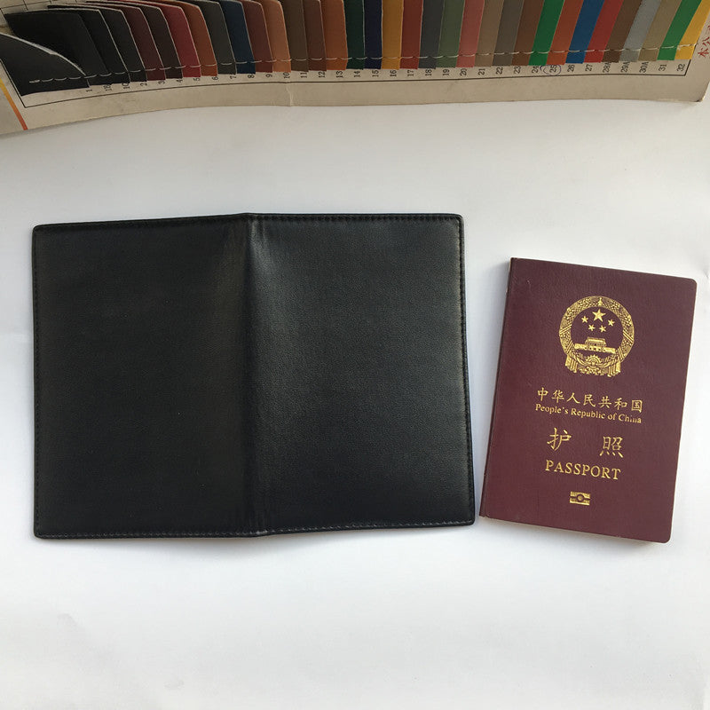 Krispfy Orignals - RFID Anti Magnetic Passport Holder Leather ID Case