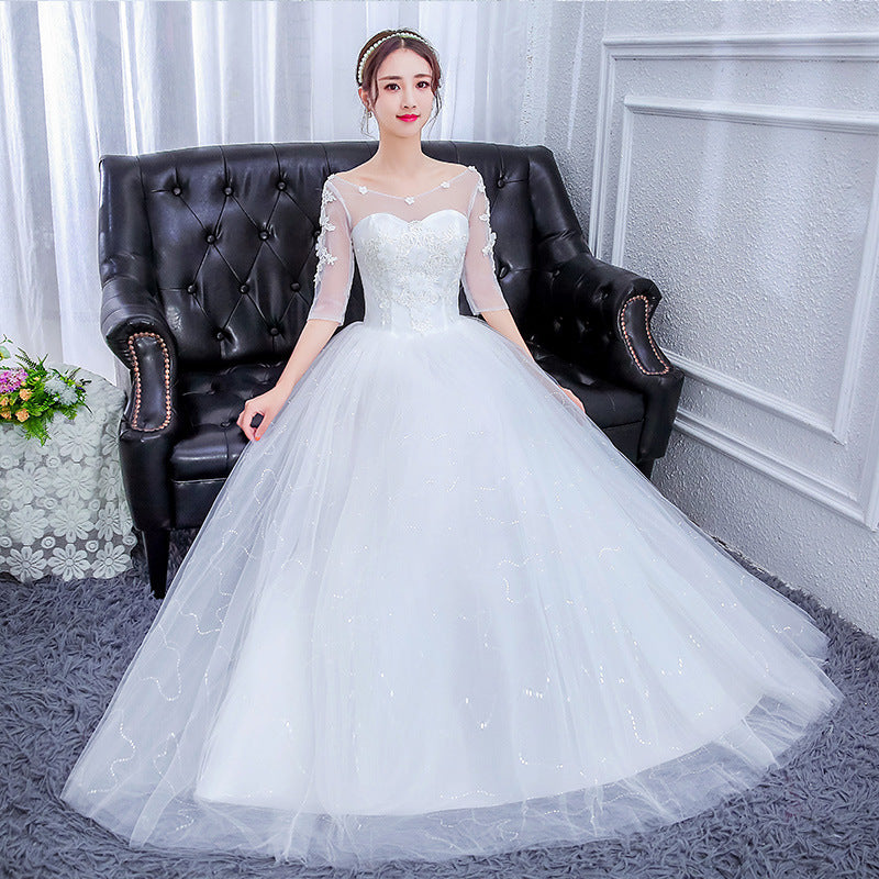 Krispfy.com New Bride Wedding Dress