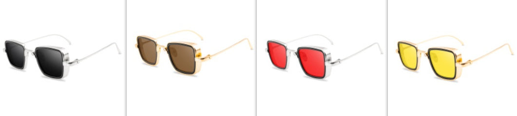 Sunglasses men's retro thick edge