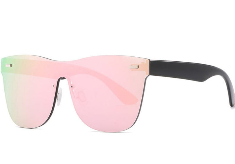 New Integrated Fashionable Colorful Coated Sunglasses