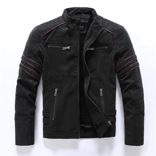 Krispfy Orignals - Men Leather Jacket - Elite Collection