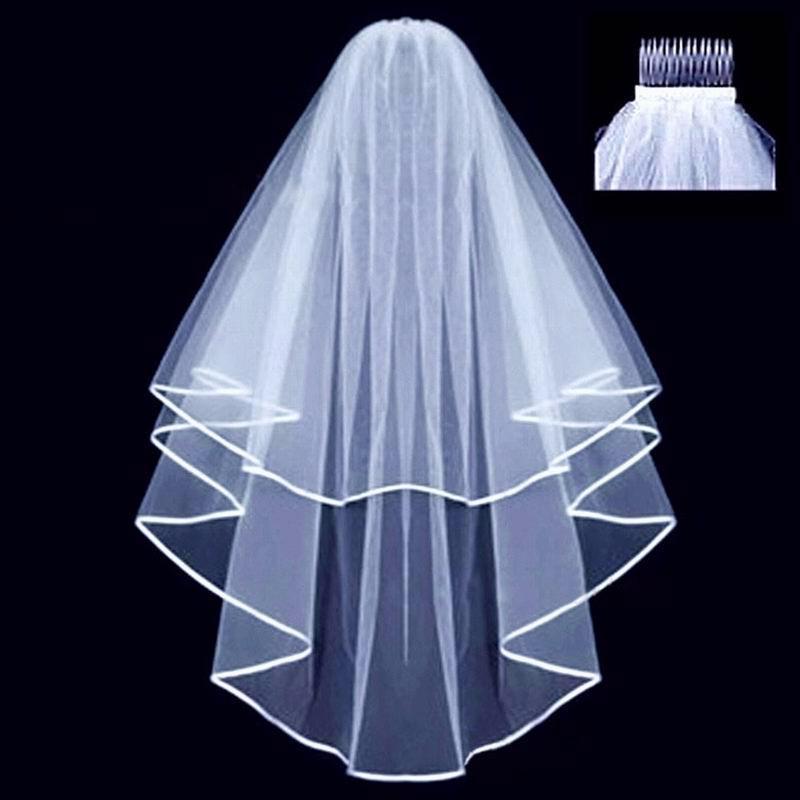 Krispfy.com Bridal Knot Wedding Veil