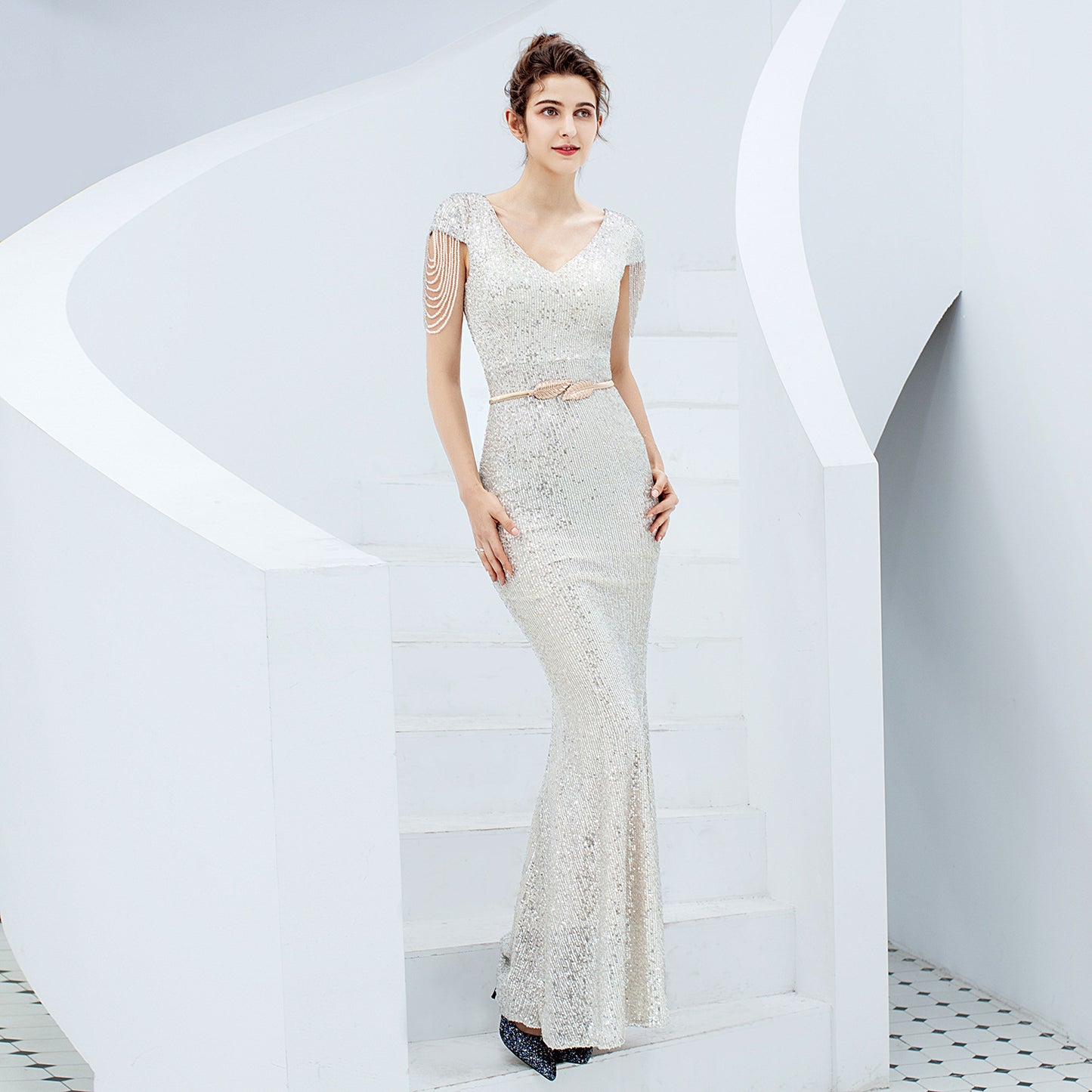 Krispfy.com Gas Field Queen Fishtail Dress