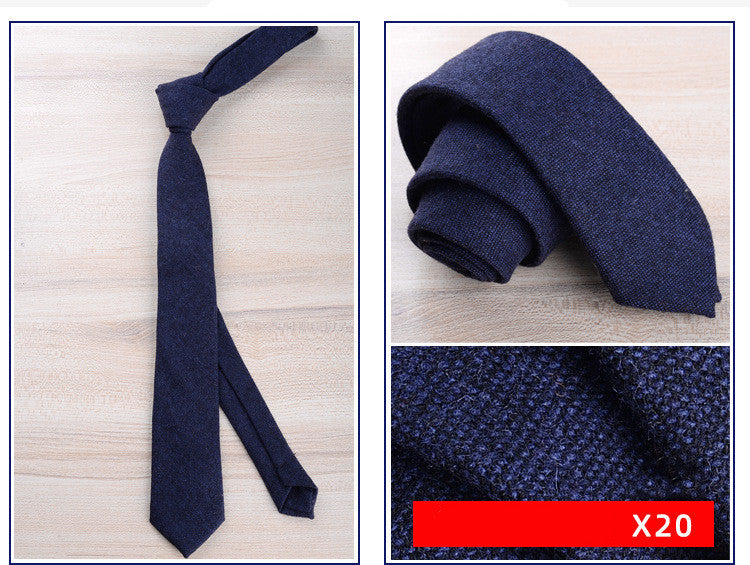 Krispfy.com Wool Tie Men Formal Wear England Collection