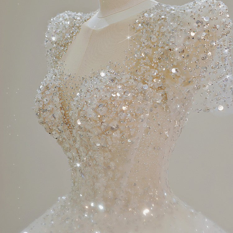 Krispfy.com New Bridal Main Yarn Large Trailing Tail At Large Princess Senior Texture Small Out Of Doors Yarn