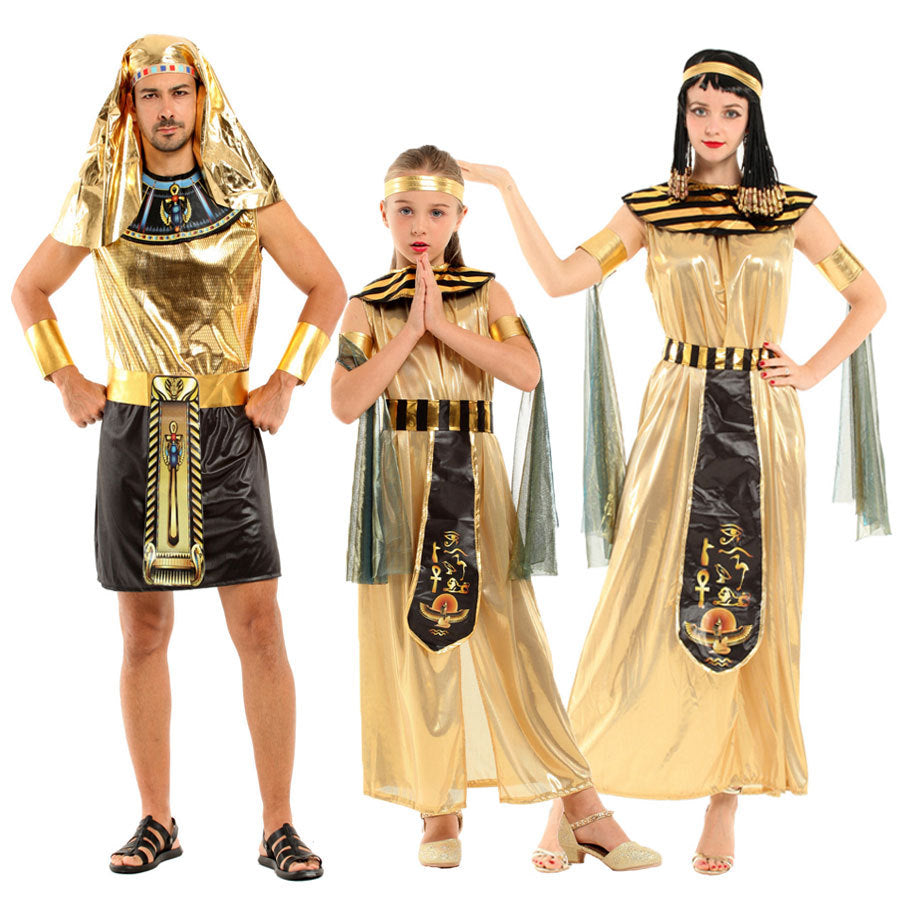 Krispfy.com Halloween Cosplay Costume I Masquerade Cleopatra Costumes I  Indian Queen Princess Costumes