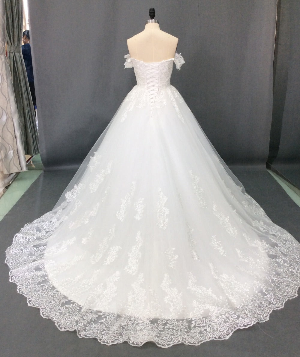 Krispfy.com Customized Foreign Trade Master Wedding Dress