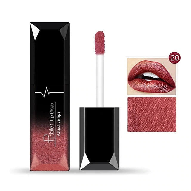 Makeup matte matte lip gloss lipstick- Krispfy.com
