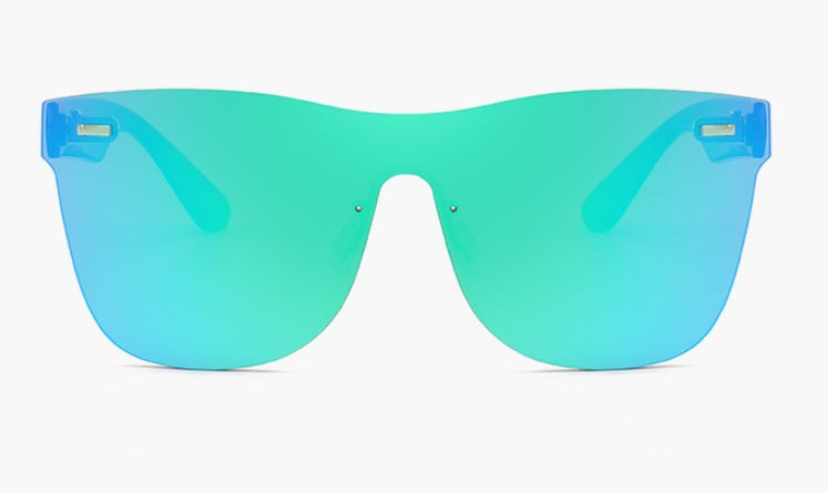 New Integrated Fashionable Colorful Coated Sunglasses