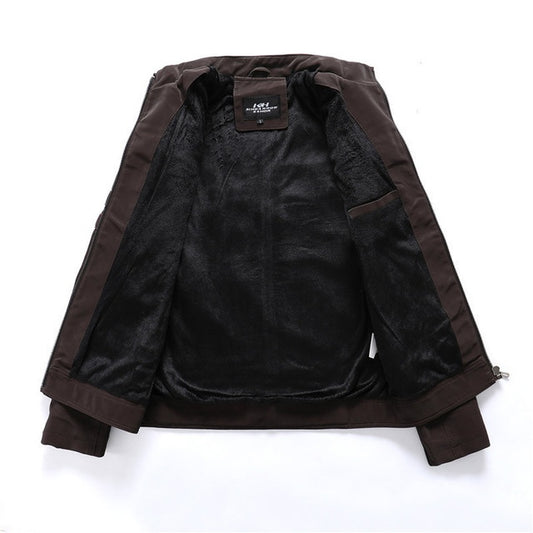 Krispfy Orignals - Men Leather Jacket - Elite Collection