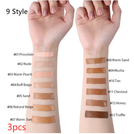 Krispfy.com- Makeup Liquid Foundation Oil Control Concealer