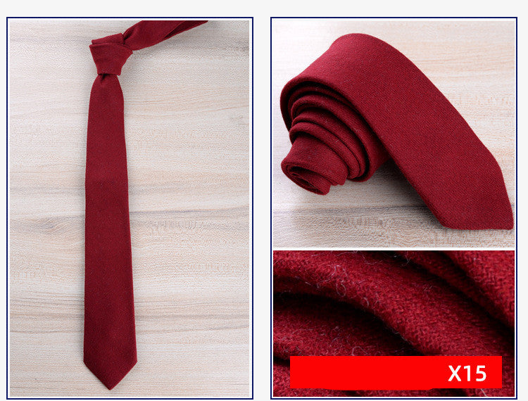 Krispfy.com Wool Tie Men Formal Wear England Collection