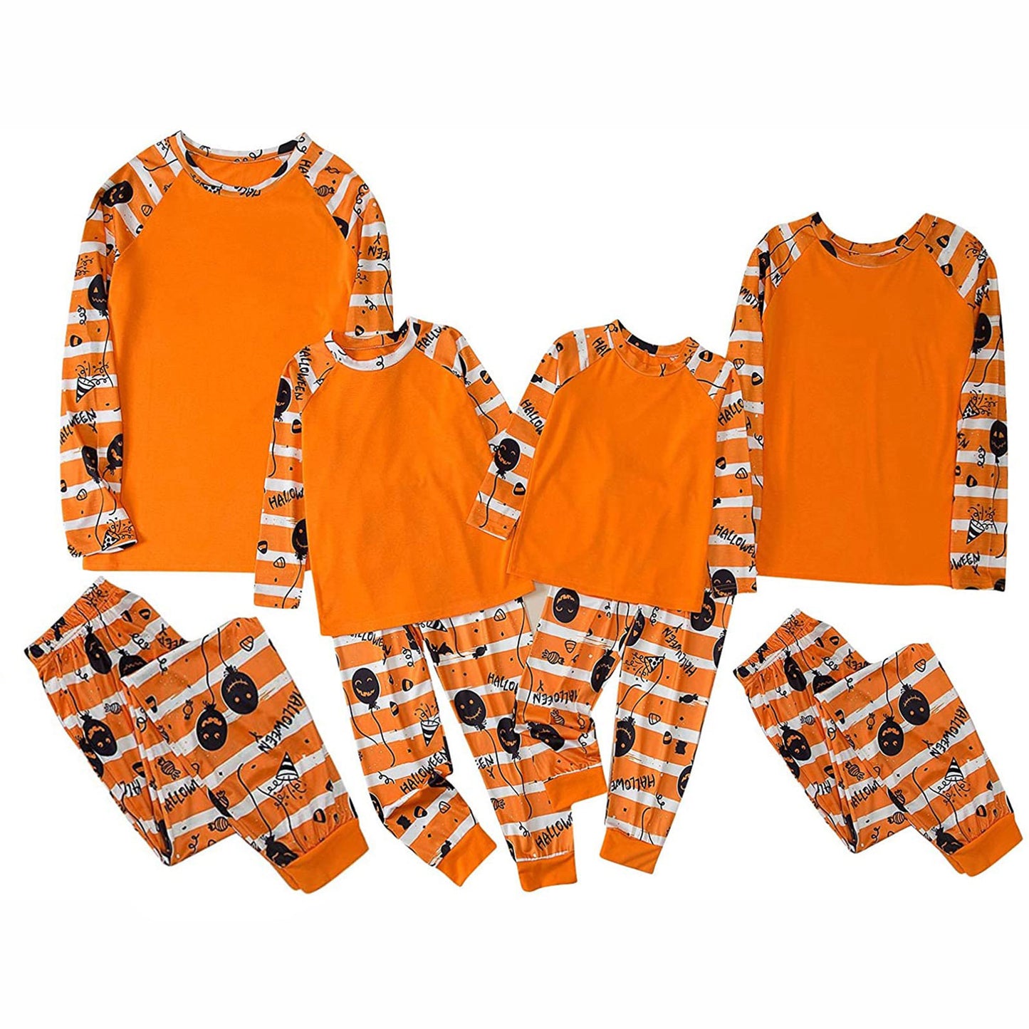Set Cartoon Animation Home Service Parent Child Wear