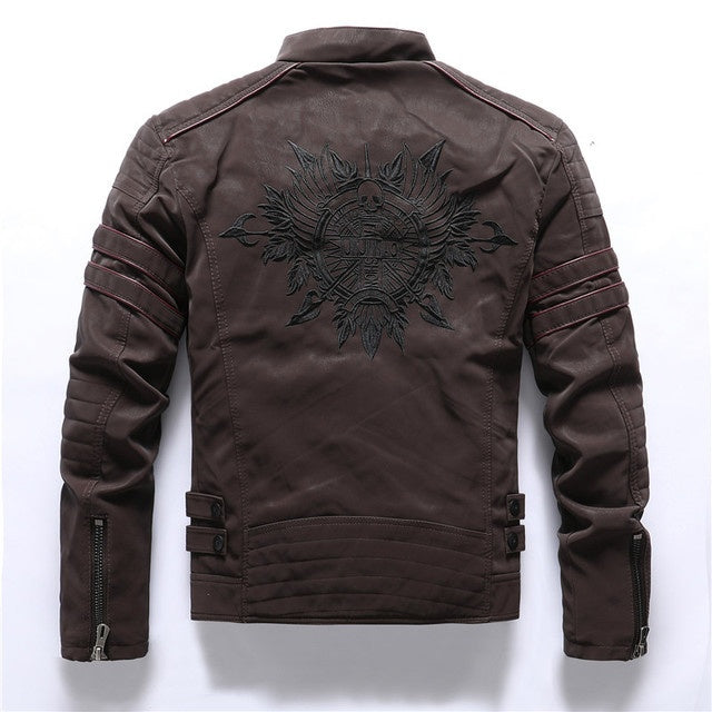 Krispfy Orignals - Men Leather Jacket - Elite Collection