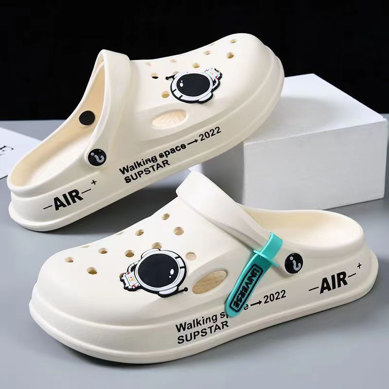 Krispfy Orignals USA - Astronaut Decor Slippers I Summer Indoor Home Shoes Outdoor Garden Clogs