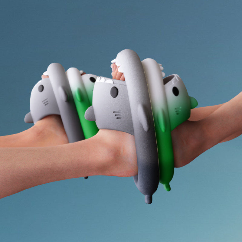 Krispfy Orignals USA - Gradient Shark Slippers - Unisex Elite Edition