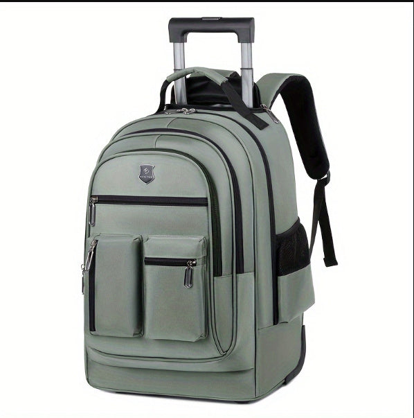Krispfy Orignals - Trolley Backpack Ultra-light Trolley Bag Large Capacity Single-directional Wheel